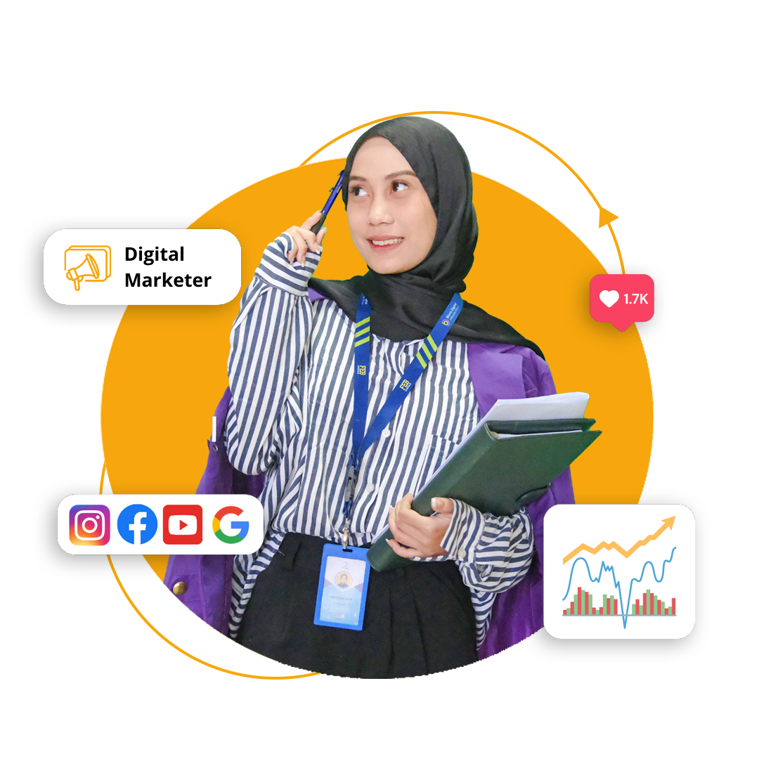 Digital marketer digital marketing pemasaran digital universitas pakuan bisnis digital fakultas ekonomi dan bisnis bogor indonesia