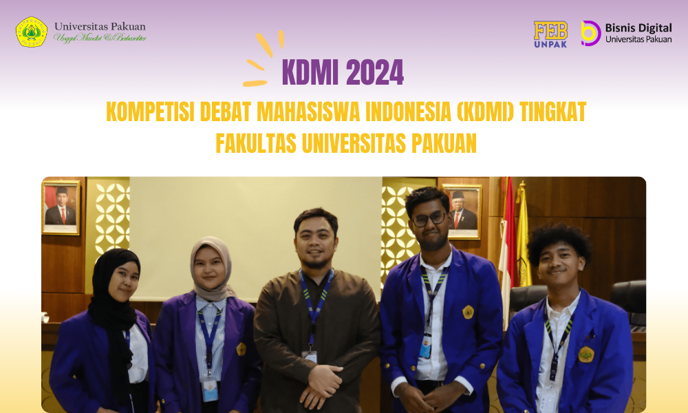 Kompetisi Debat Mahasiswa Indonesia (KDMI) Tingkat Fakultas Universitas Pakuan