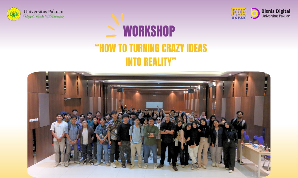 Workshop &quot;How to Turning Crazy Ideas into Reality&quot; dengan AMOEBA