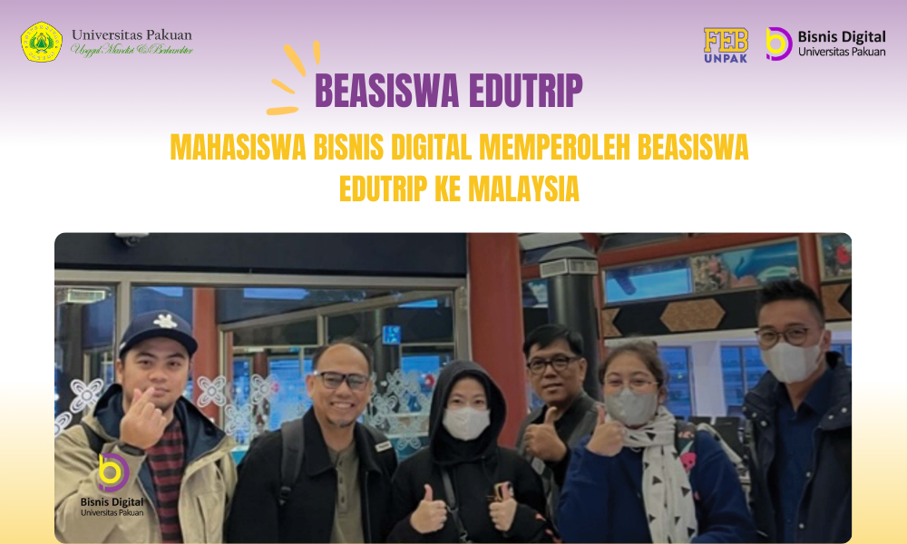 Beasiswa Edutrip diperoleh Bisnis Digital